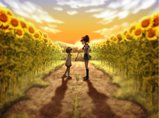 [Capturas] Sharin no Kuni - Himawari no Shoujo (by. Santiale17)